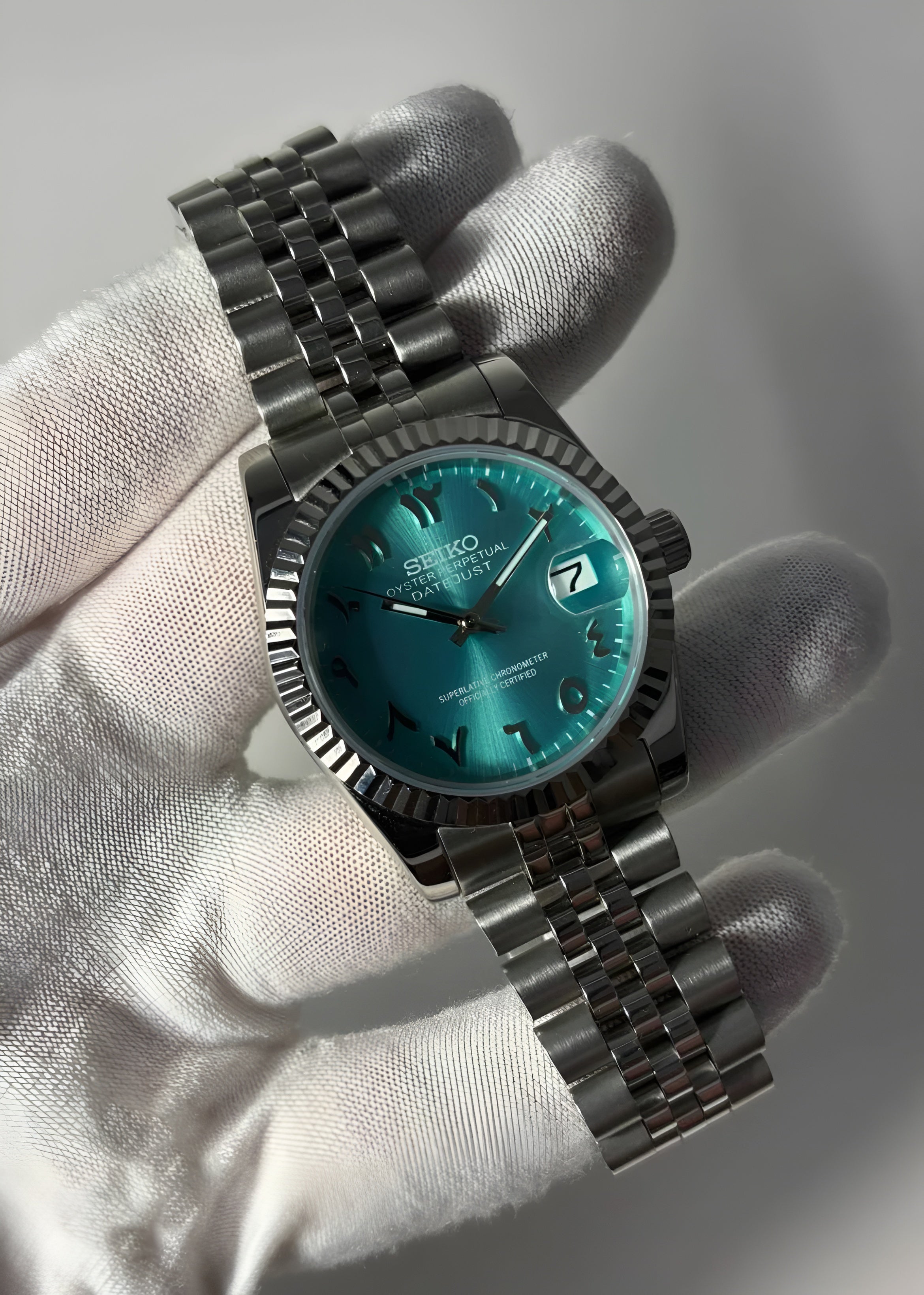 Seiko Mod Tiffany arabic