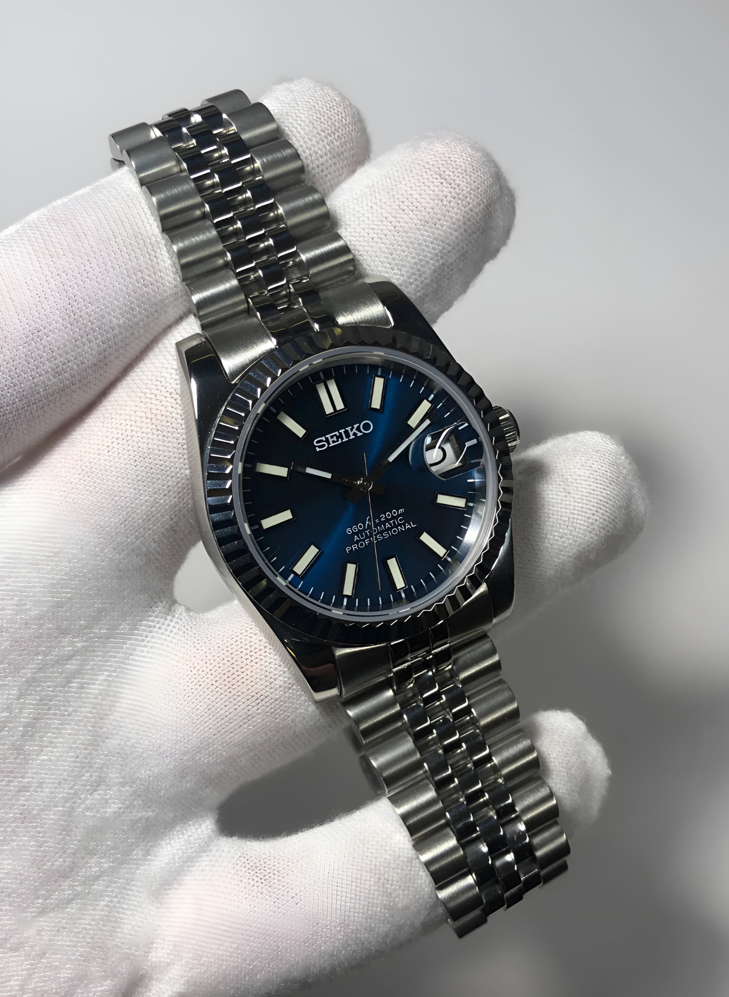 Seiko Mod royal blue