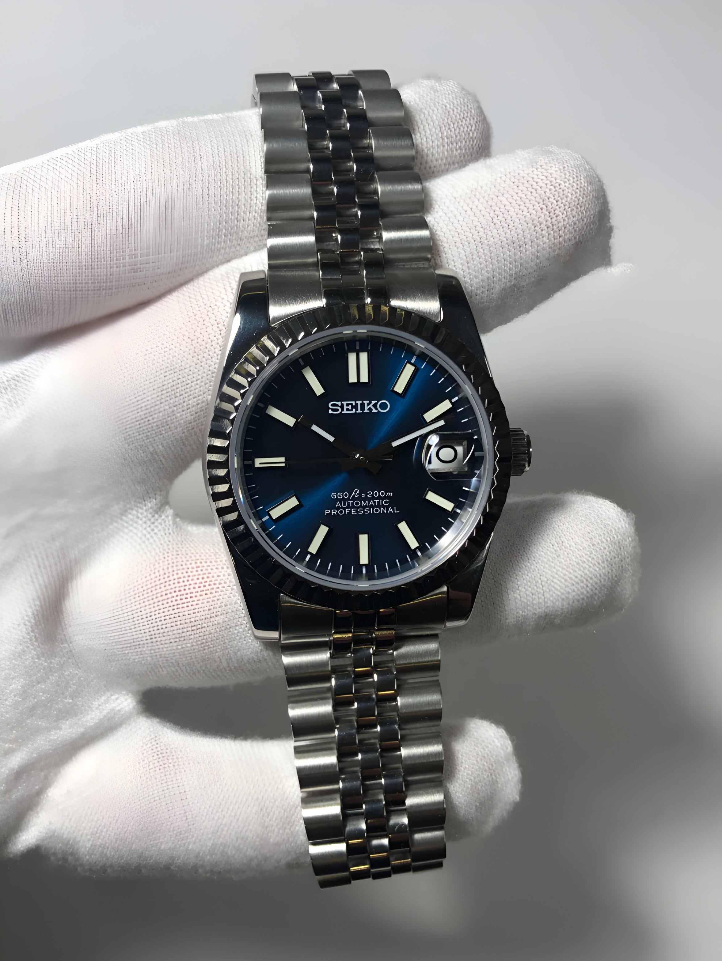 Seiko Mod royal blue