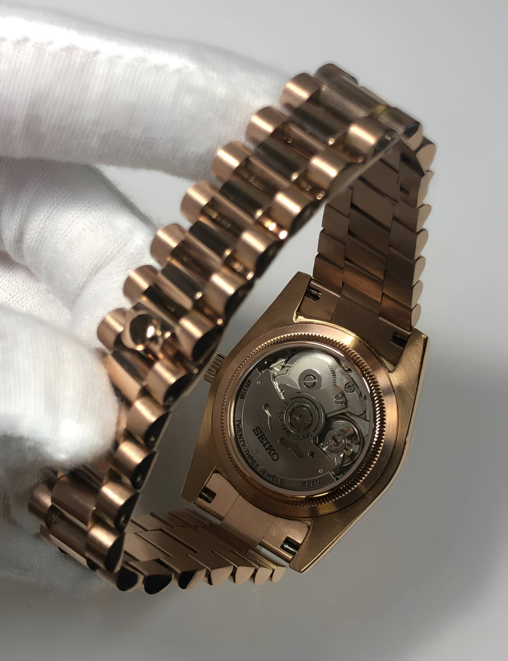 Seiko Mod Chocolate dial