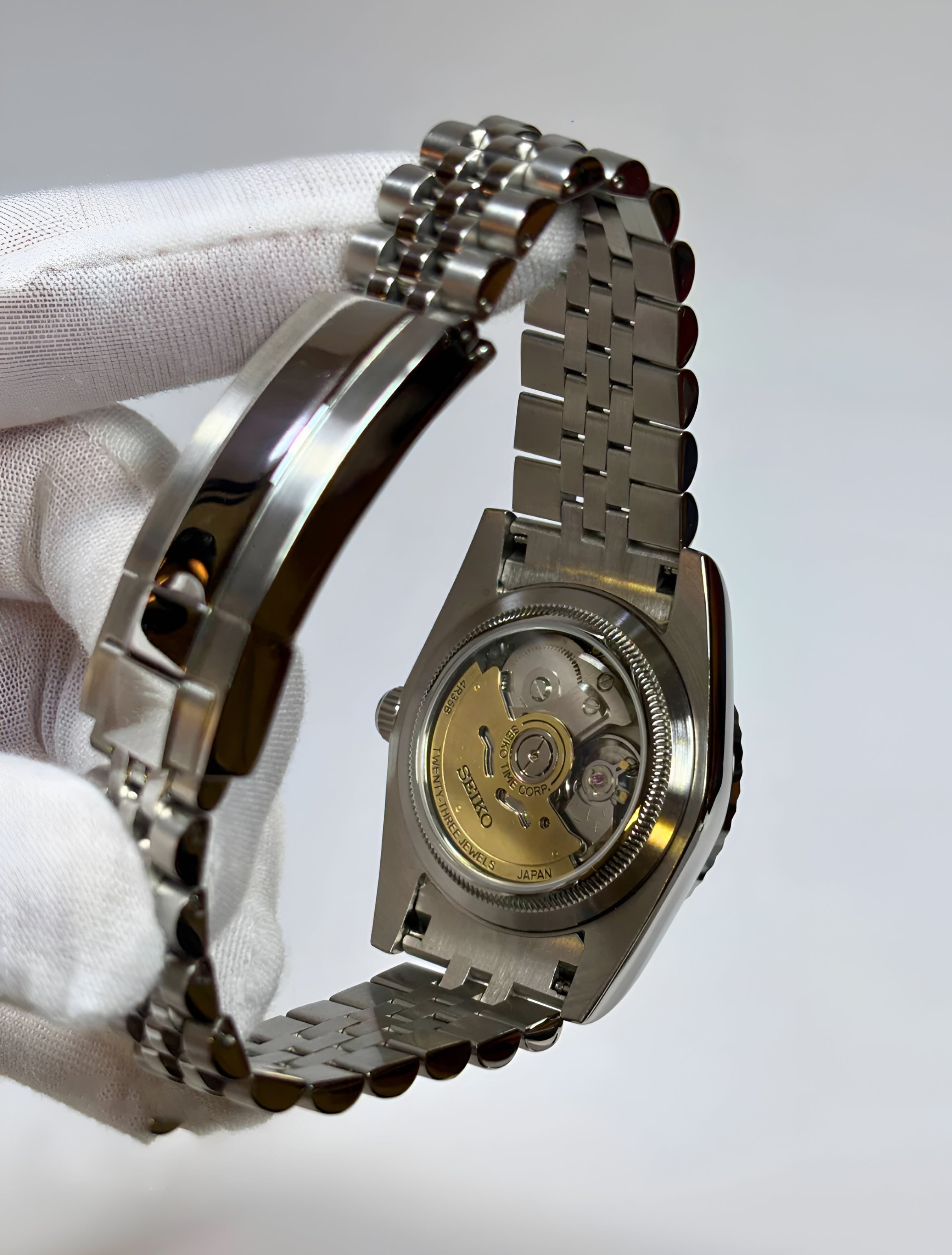 Seiko Mod Sunburst green