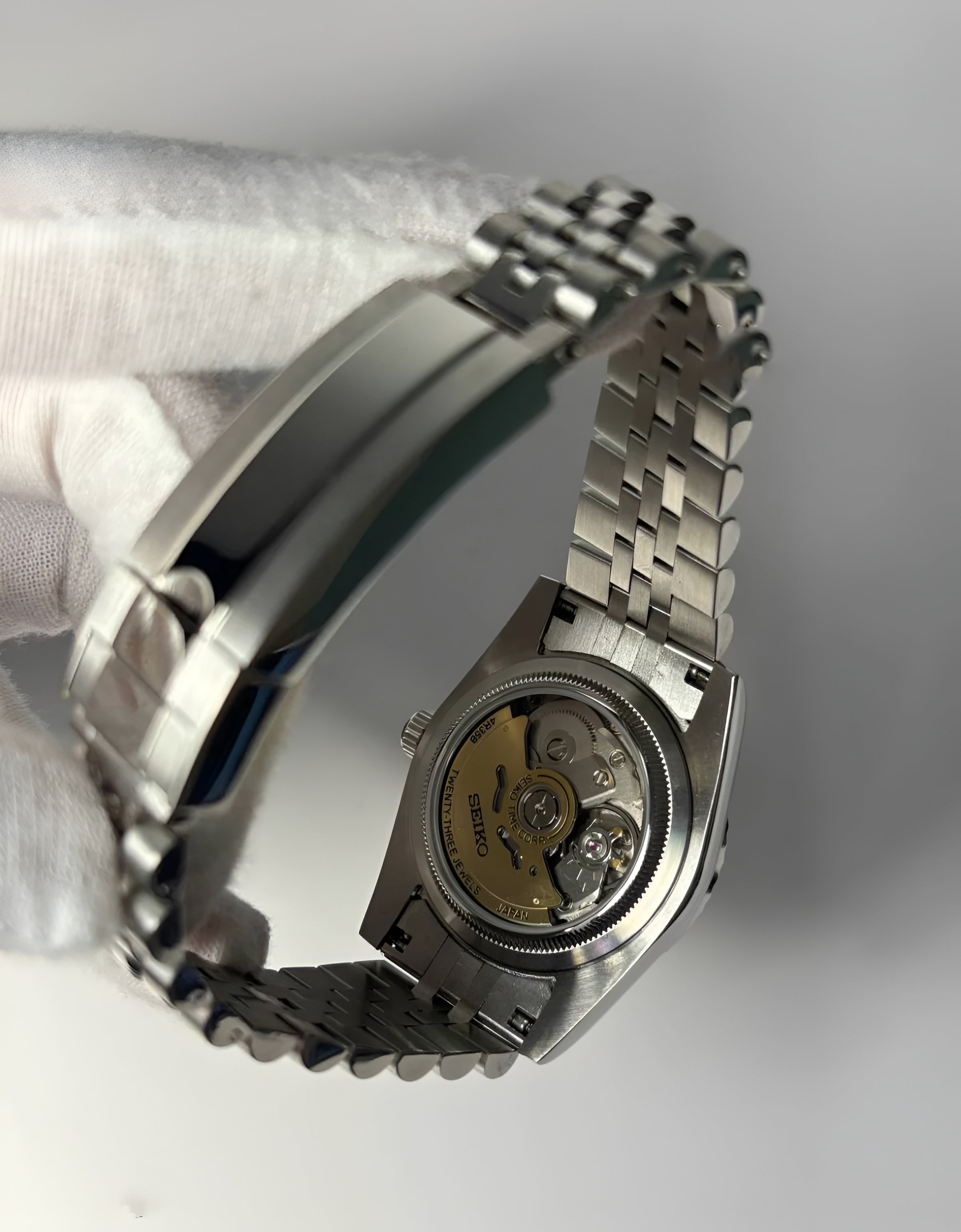 Seiko Mod Ice arabic dial